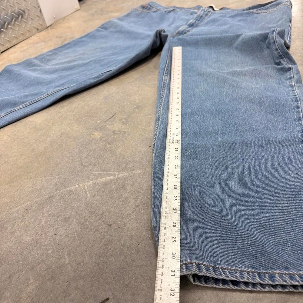 Levis 560 Comfort Fit Baggy Loose Jeans Mens W50 L32 Vintage 2000s Blue Denim
